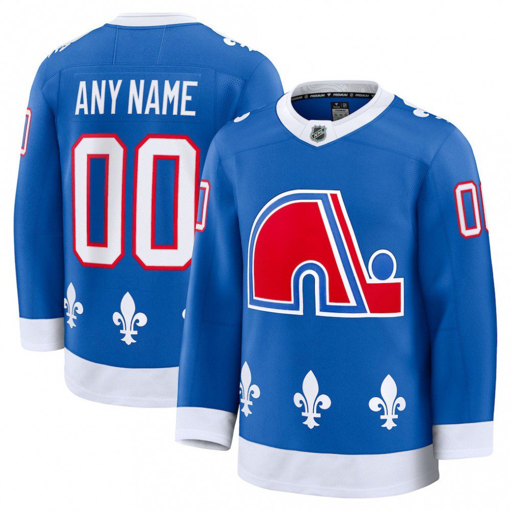 Colorado Avalanche Blue Alternate Heritage Premium Custom Jersey-Pro Kit Vault | Brand New 26/27 Sports Jerseys